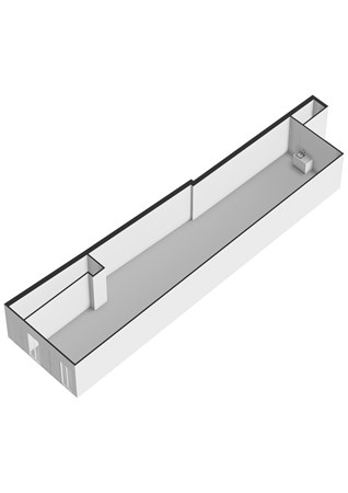 Floorplan - Voorstraat 81, 3441 CJ Woerden